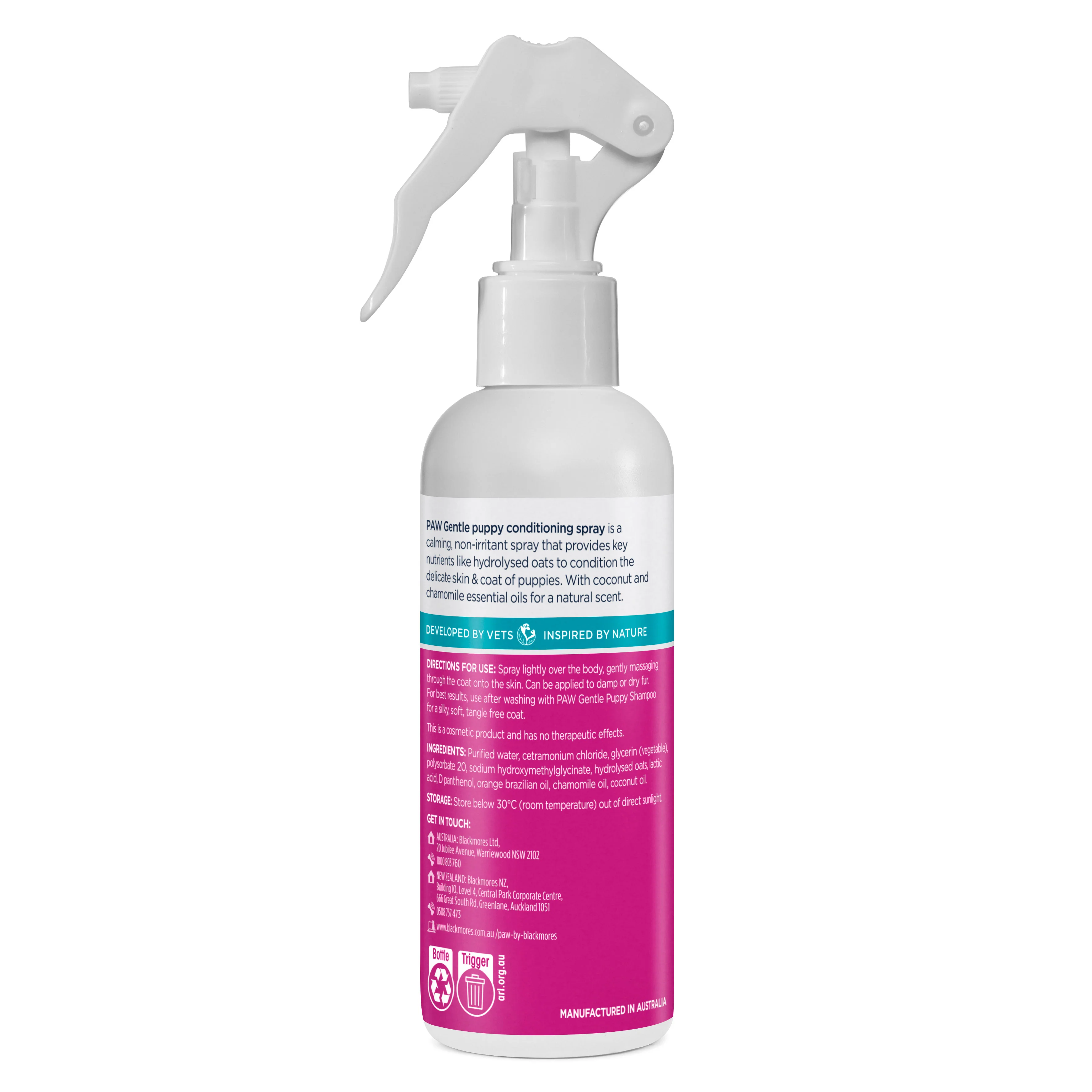 PAW Puppy Conditioning Spray 200ml - Image 2