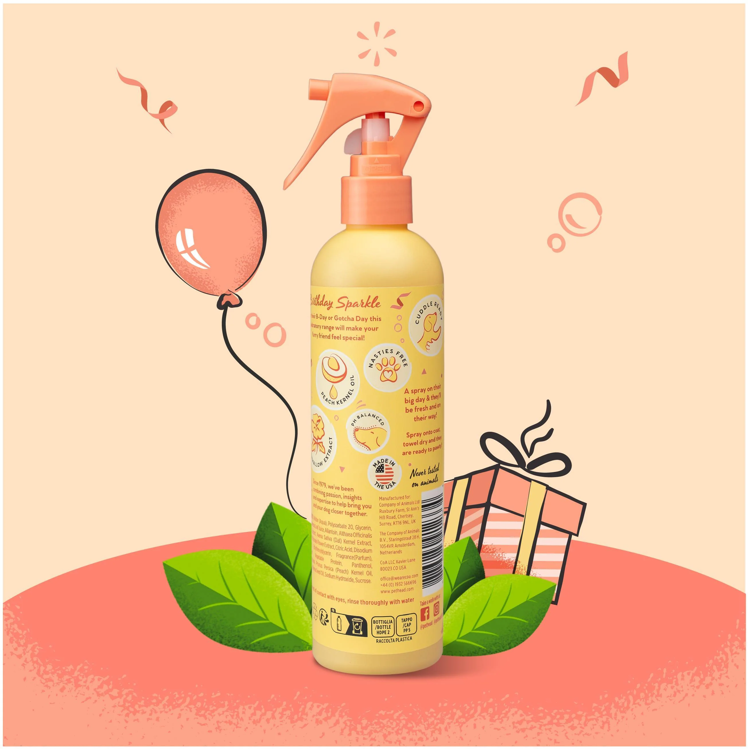 Pet Head Birthday Edition Spray For Dogs - Image 2