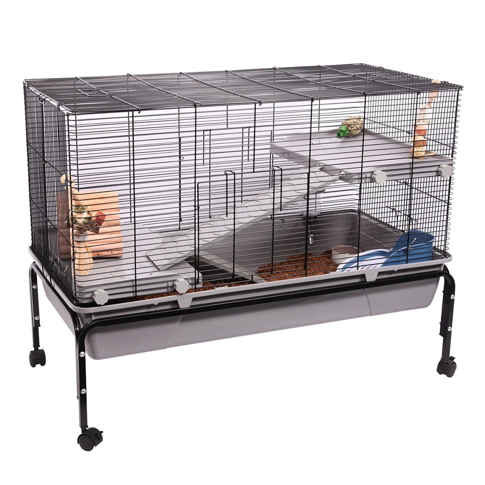 Pet One Highgrove Small Animal Cage with Stand - Image 2
