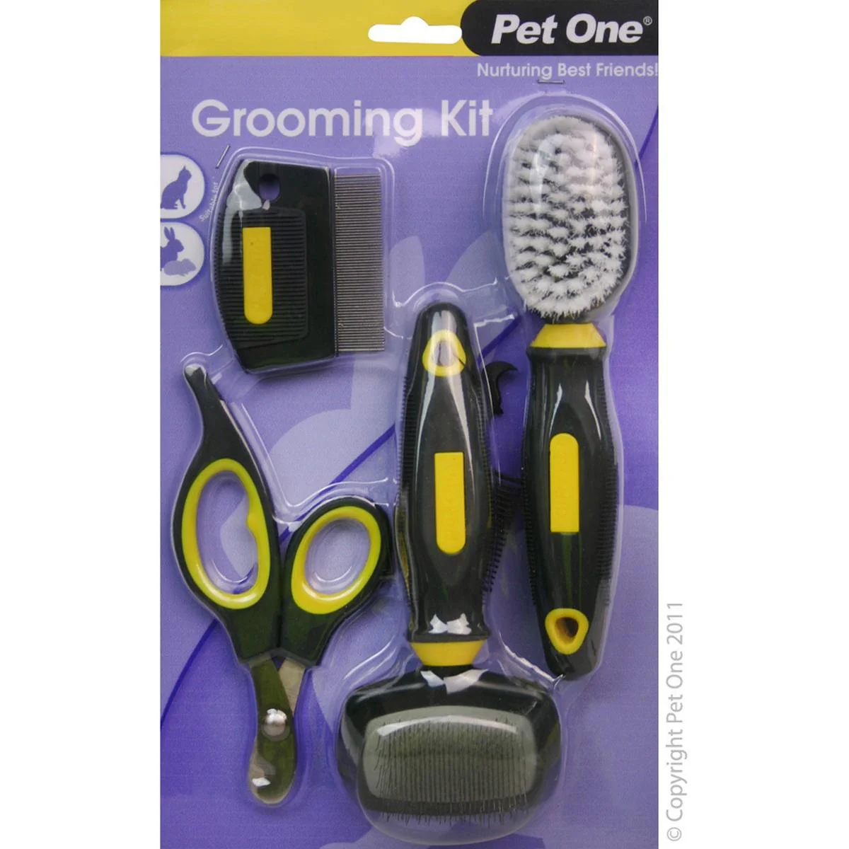Pet One Small Animal Grooming Kit - Image 2