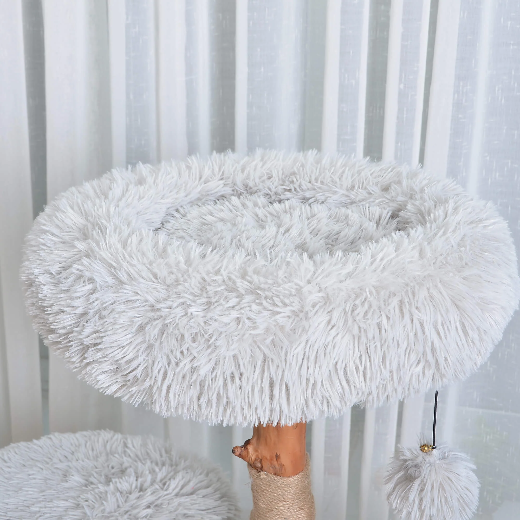 Pet Pals Natural Wood Cat Tree - Image 15