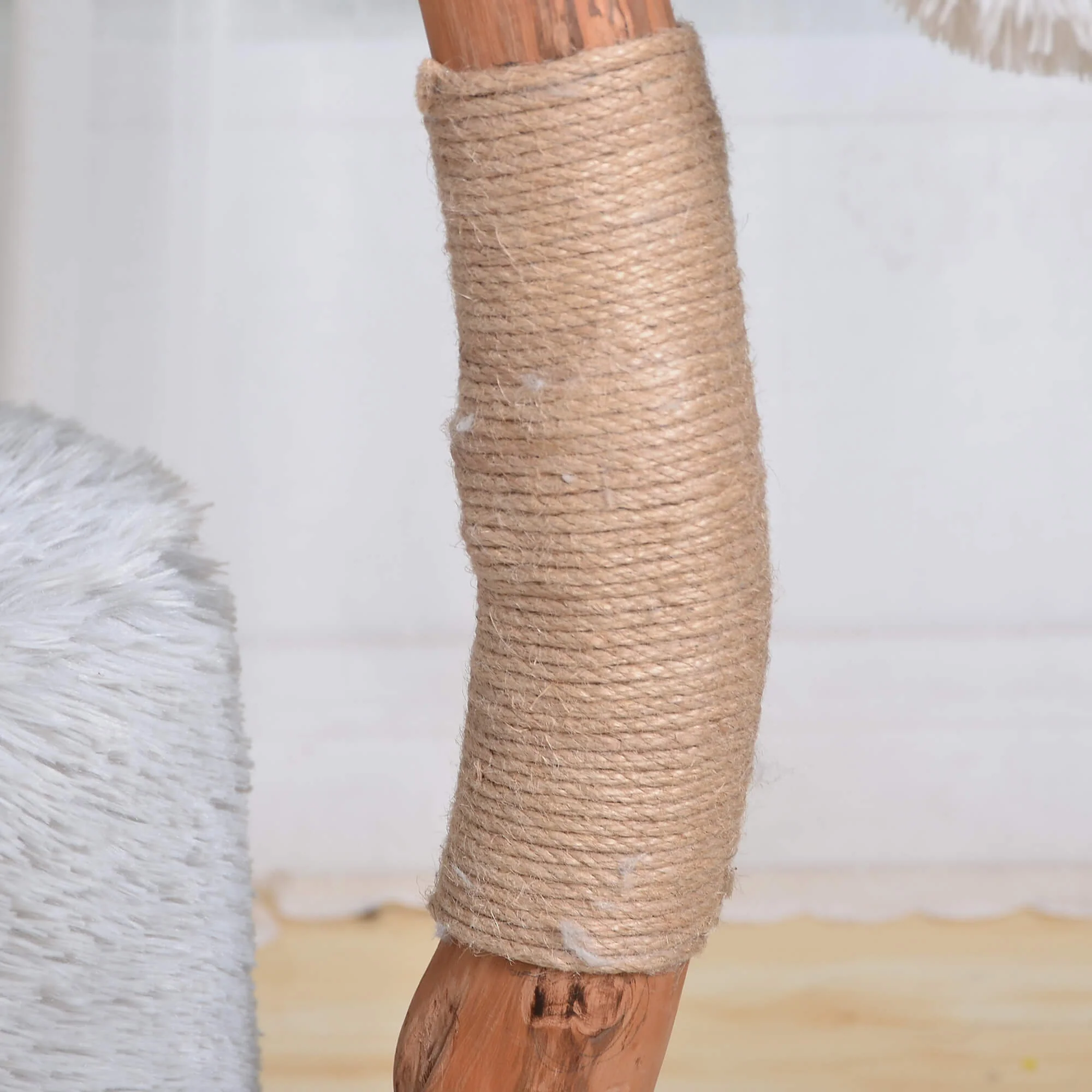 Pet Pals Natural Wood Cat Tree - Image 16