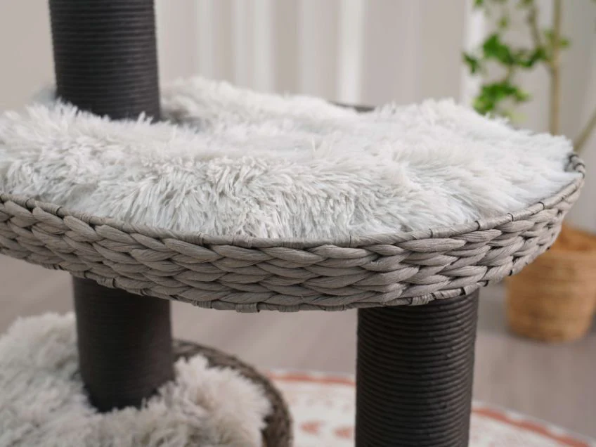 Pet Pals Woven 3 Level Cat Tree - Image 16