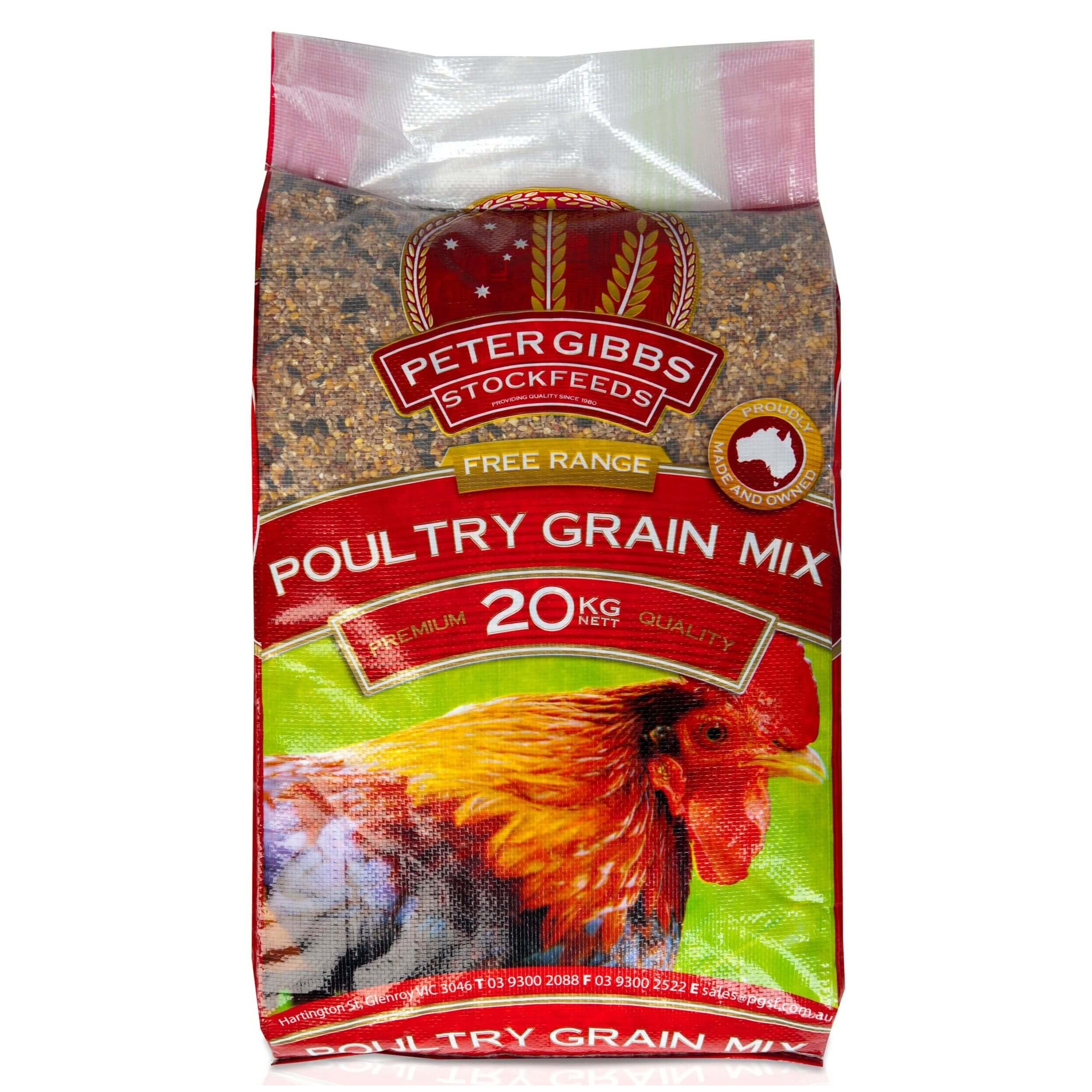 Peter Gibbs Stockfeeds Poultry Grain Mix 20kg - Image 2