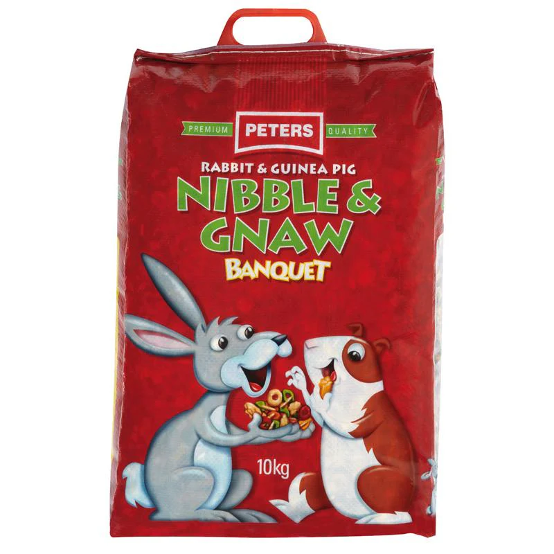 Peters Nibble & Gnaw Rabbit & Guinea Pig Food Mix - Image 2