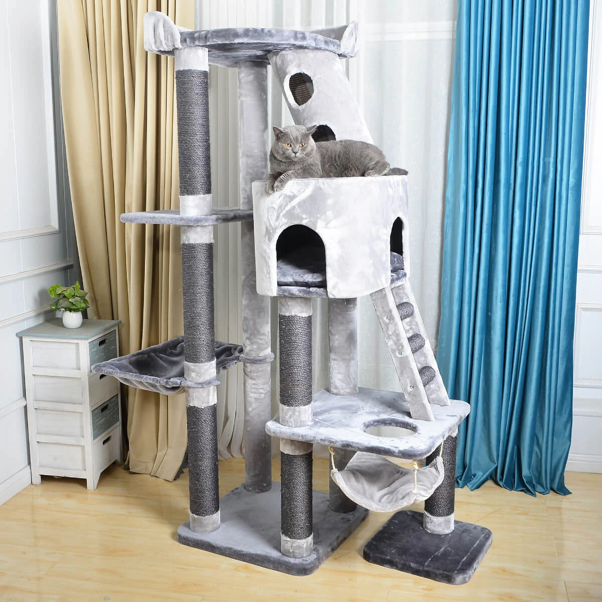 Pet Pals McMansion Cat Tree - Image 13