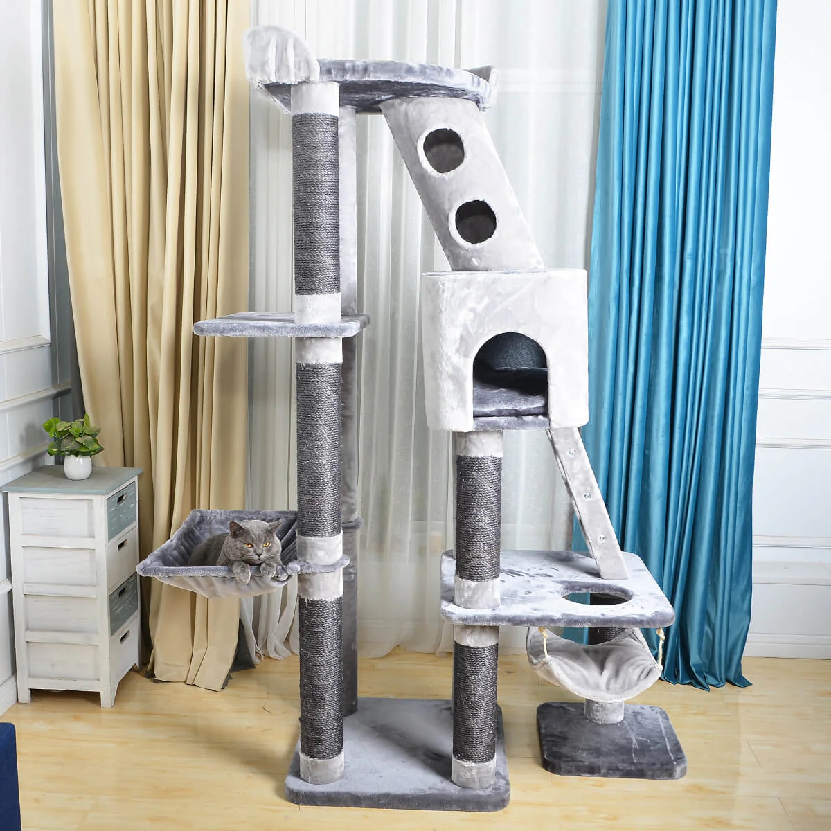 Pet Pals McMansion Cat Tree - Image 5