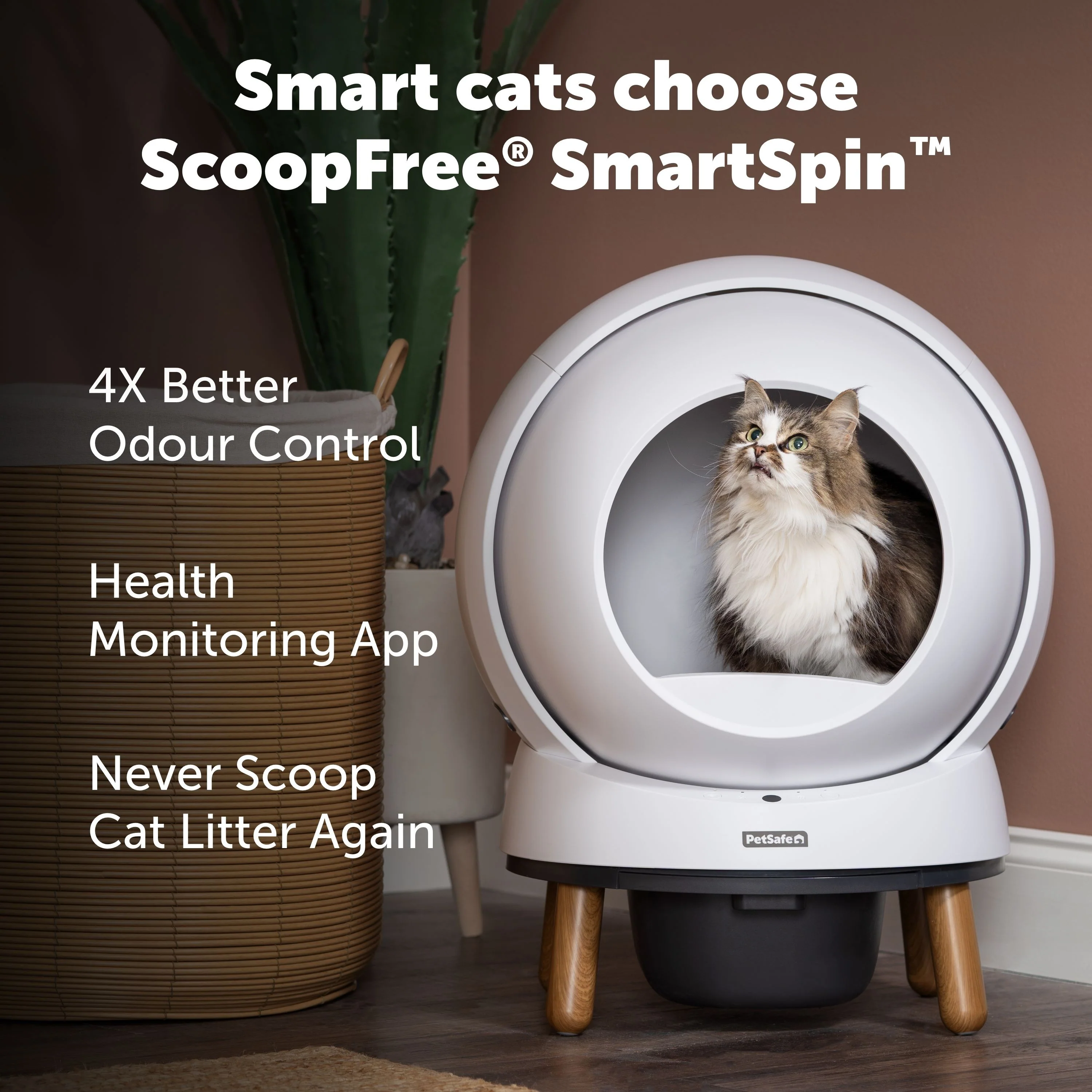 Petsafe ScoopFree SmartSpin Automatic Self Cleaning Cat Litter Box - Image 7