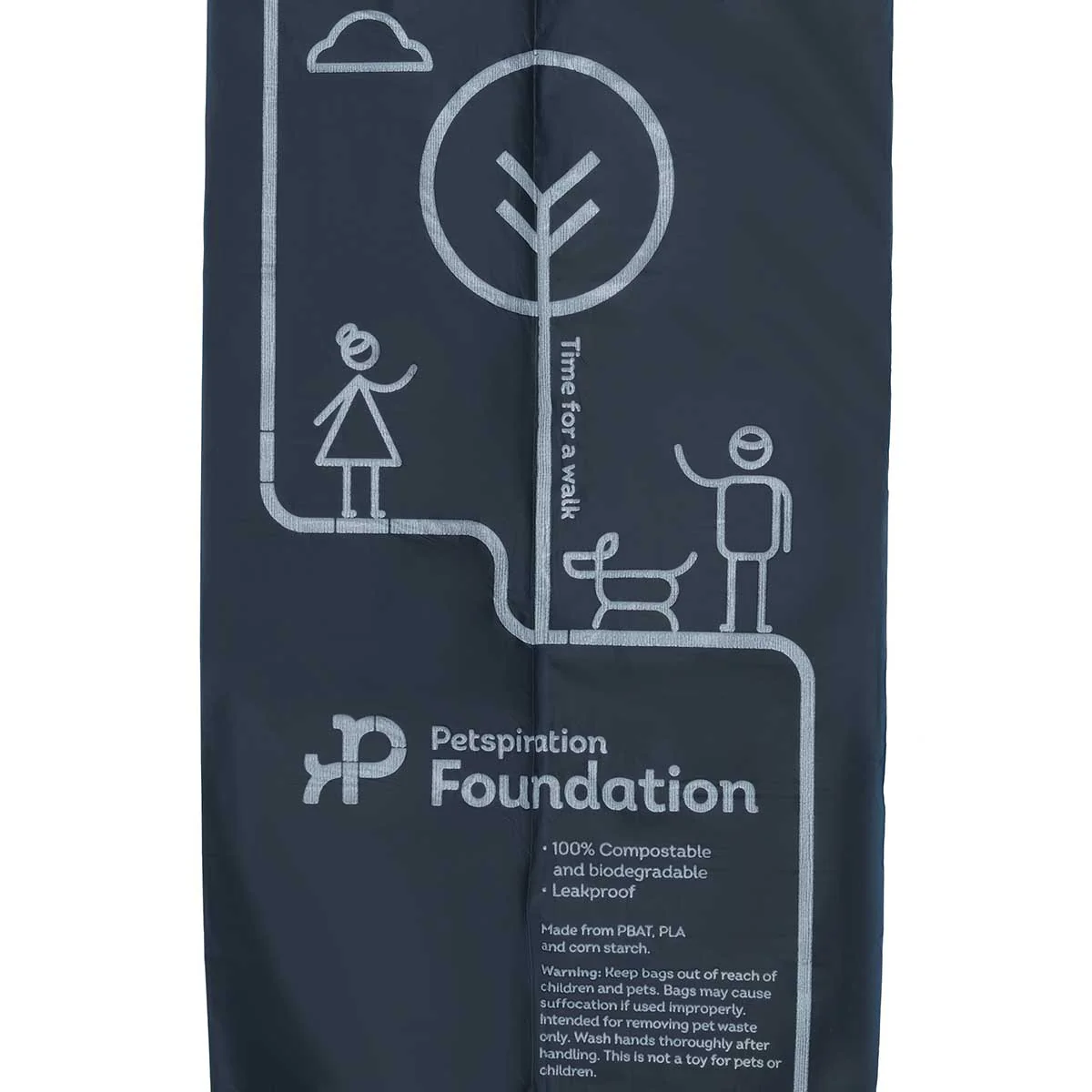 Petstock Foundation Compostable Dog Waste Poop Bag with Handles 1 Roll/15 bags - Image 7