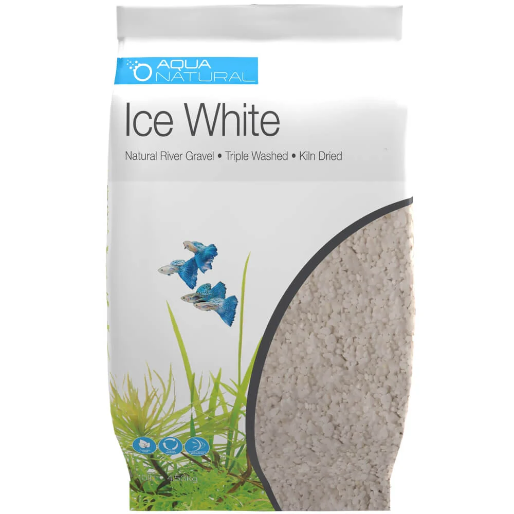 Pisces Natural Ice White Natural Gravel 4.5kg - Image 3