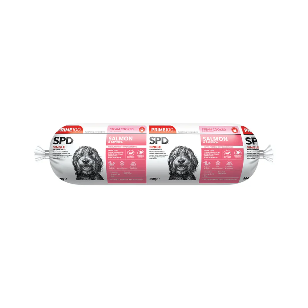Prime100 SPD Salmon & Tapioca Fresh Roll Dog Food - Image 2