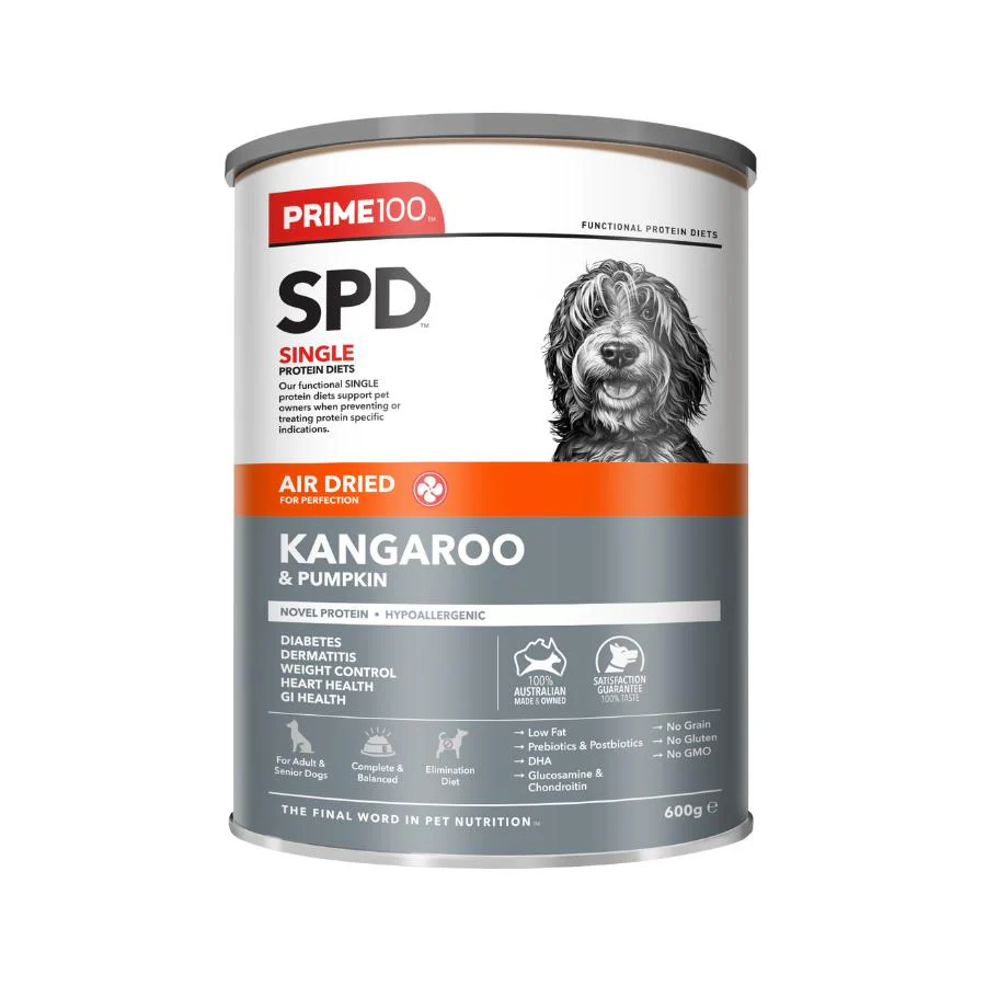 Prime100 SPD Air Dried Kangaroo & Pumpkin Adult Dry Dog Food - Image 2
