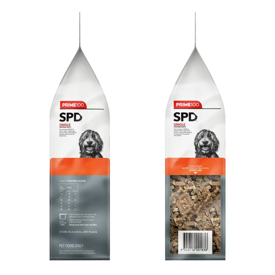 Prime100 SPD Air Dried Kangaroo & Pumpkin Adult Dry Dog Food - Image 6