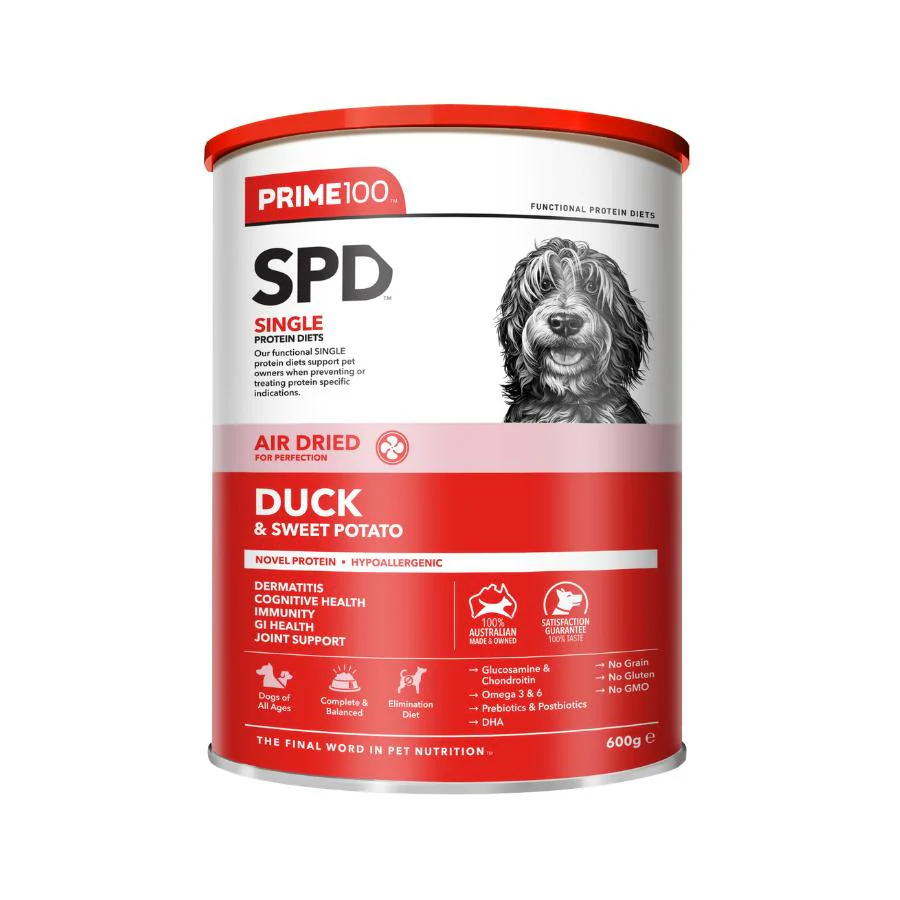 Prime100 SKG Air Dried Duck & Sweet Potato Dry Dog Food - Image 5