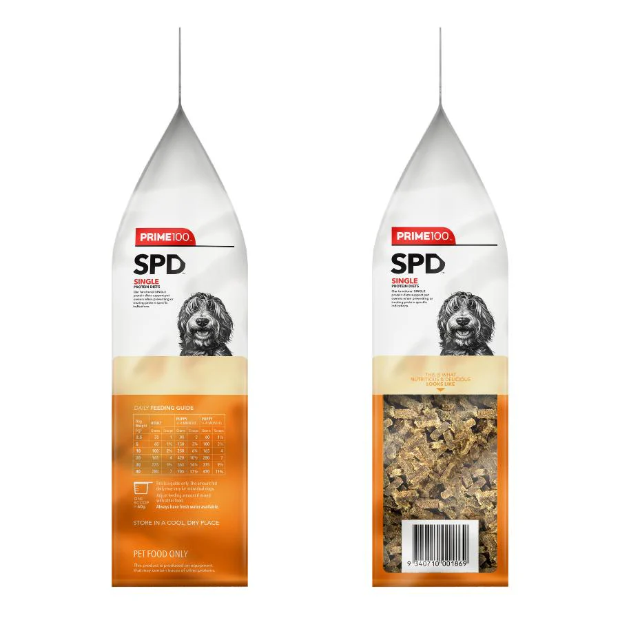 Prime100 SPD Air Dried Chicken and Brown Rice Dry Dog Food - Image 6