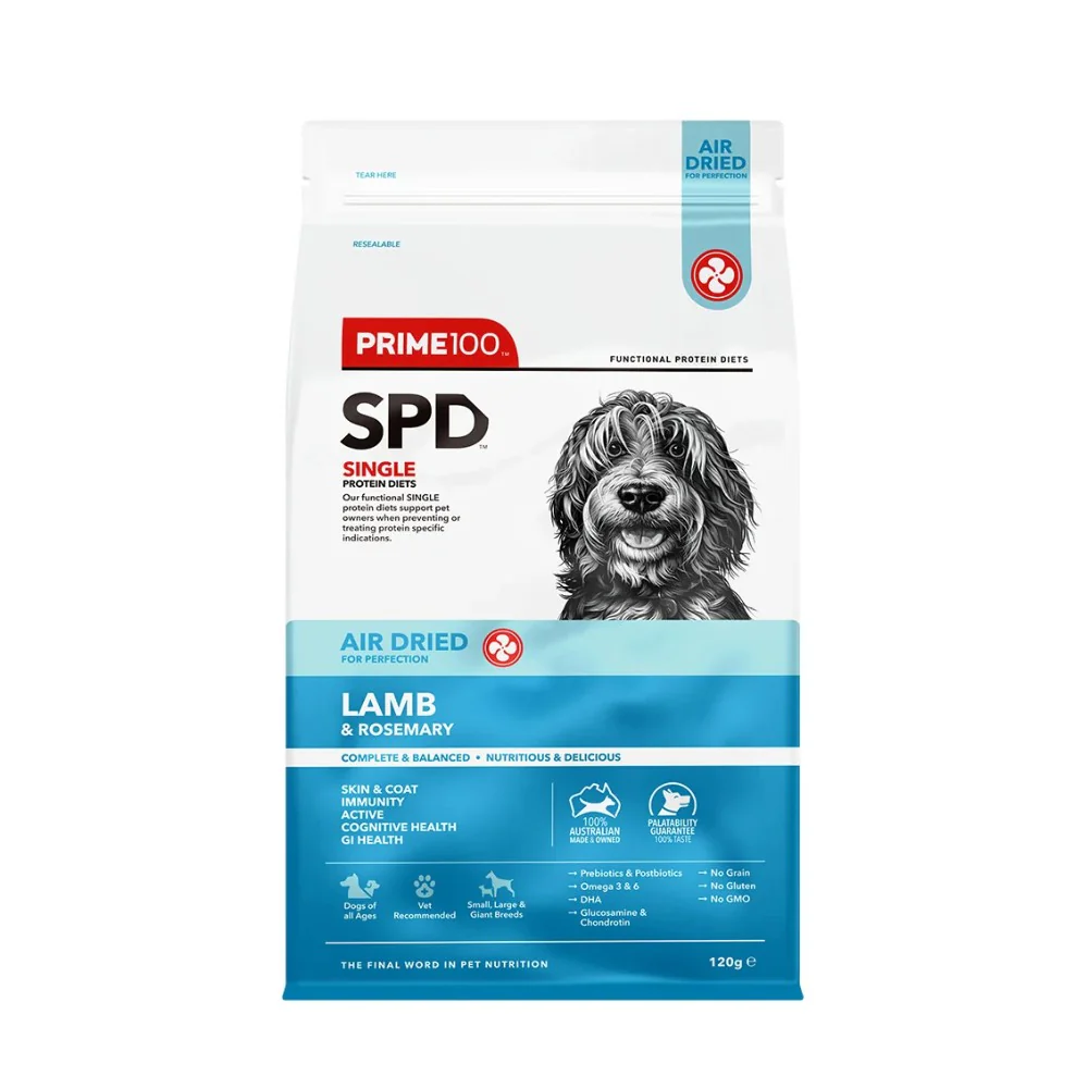 Prime100 SPD Air Dried Lamb and Rosemary Dry Dog Food - Image 4