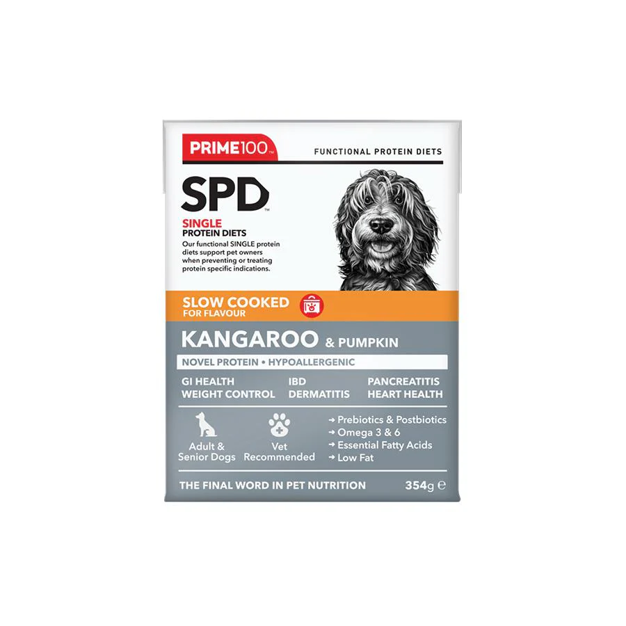 Prime100 SPD Slow Cooked Kangaroo & Pumpkin Wet Dog Food - Image 3