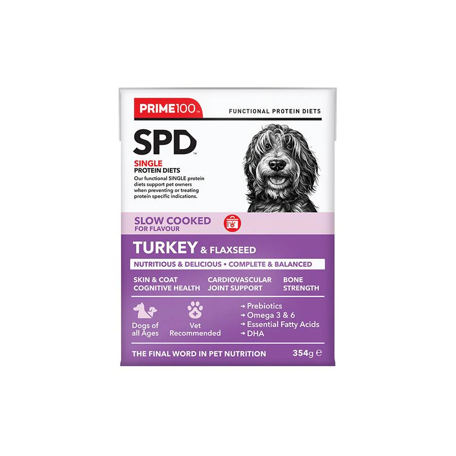 Prime100 SPD Slow Cooked Turkey & Flaxseed - Image 3