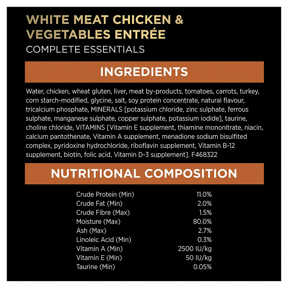 Pro Plan Complete Essentials Poultry Favouites Wet Cat Food 24x85g - Image 6