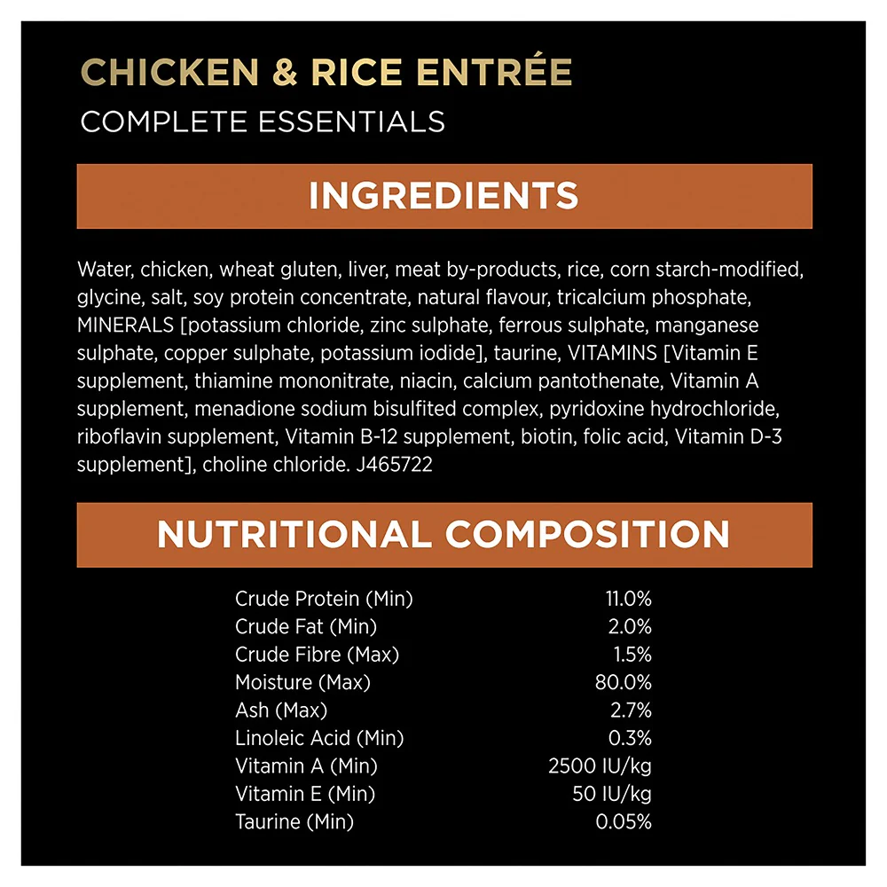 Pro Plan Complete Essentials Poultry Favouites Wet Cat Food 24x85g - Image 7