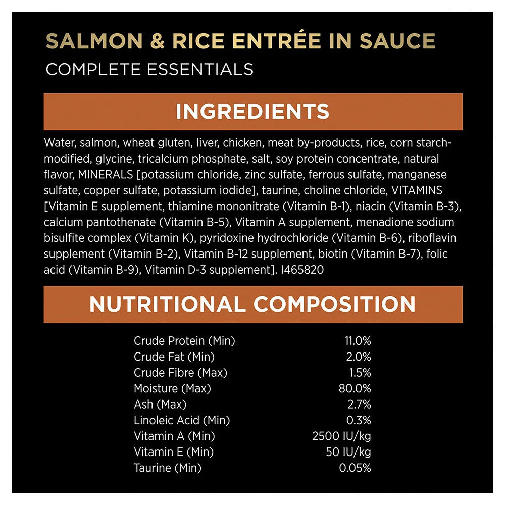 Pro Plan Complete Essentials Seafood Mix Wet Cat Food 12 x 85g - Image 15