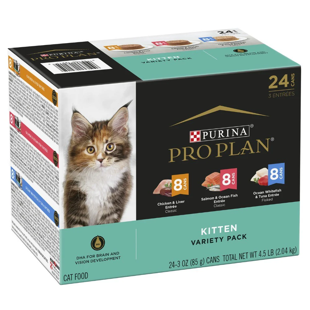 Pro Plan Kitten Variety Wet Cat Food 24x85g - Image 4