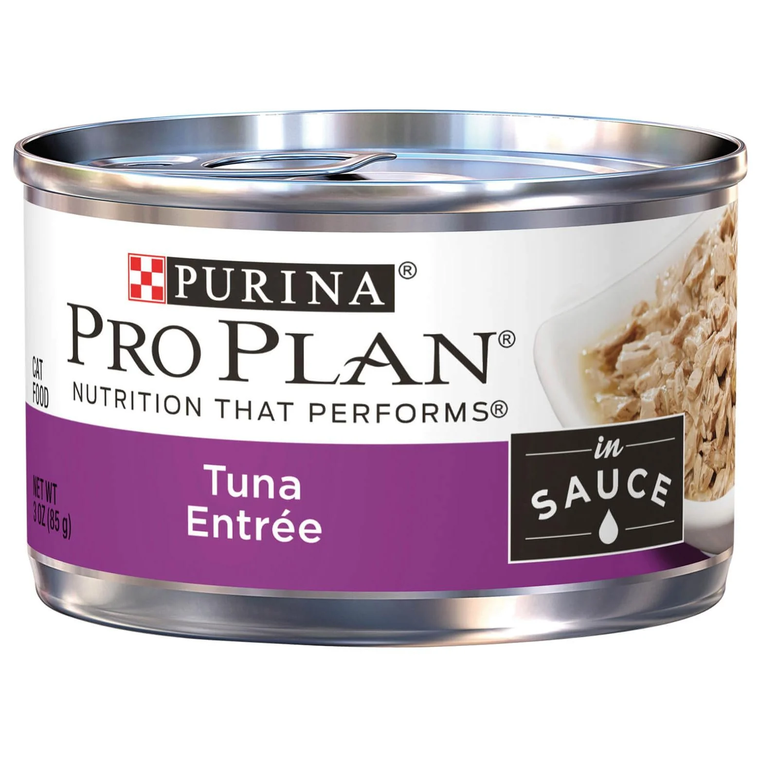 Pro Plan Savour Adult Tuna Entree In Sauce Wet Cat Food 85G - Image 2