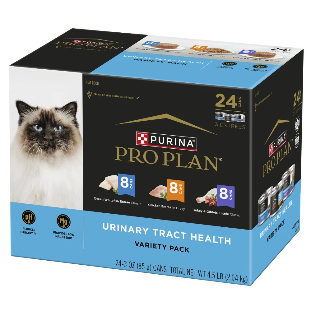 Pro Plan Urinary Tract Health Variety Wet Cat Food 24x85g - Image 3