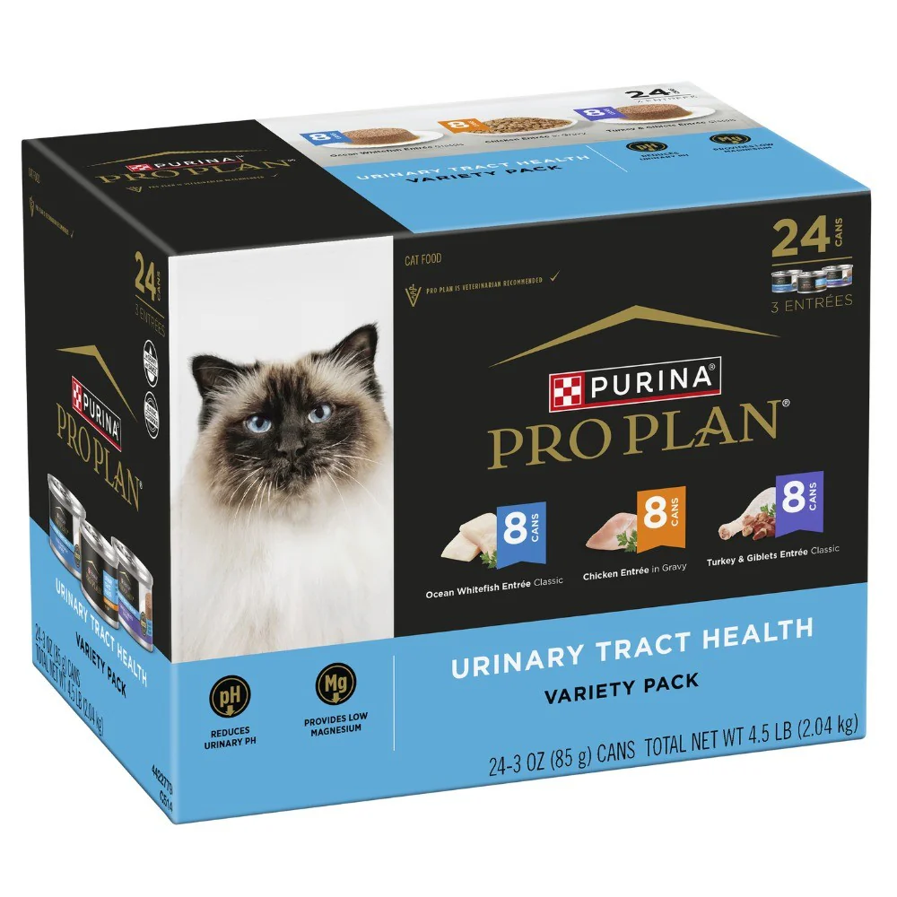 Pro Plan Urinary Tract Health Variety Wet Cat Food 24x85g - Image 4