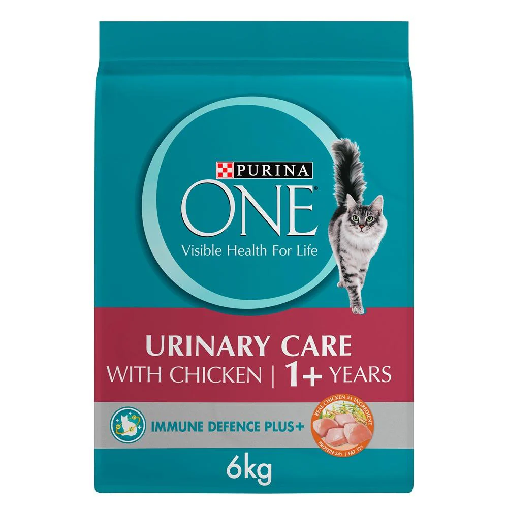 Purina One Adult Urinary Care Chicken Dry Cat Food - Image 29