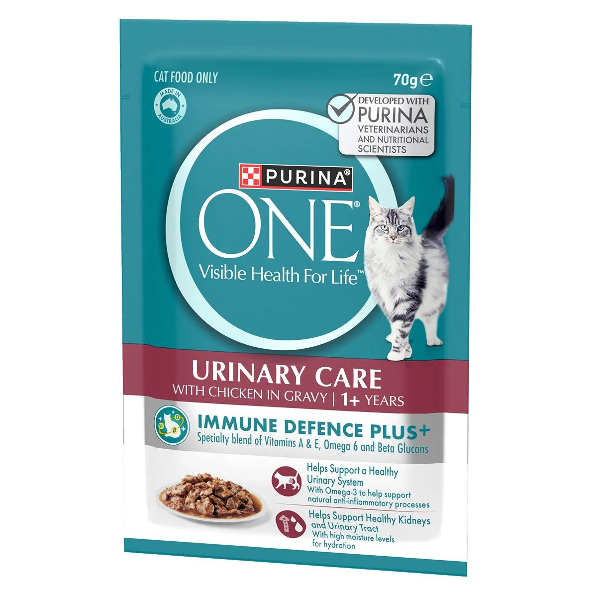 Purina One Urinary Care Chicken Wet Cat Food - Image 6