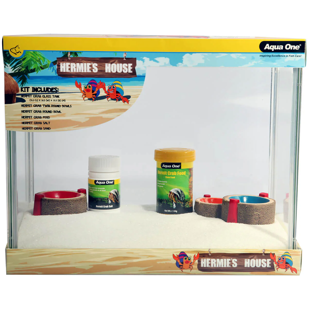 Reptile One Hermie's House Hermit Crab Starter Kit - Image 3