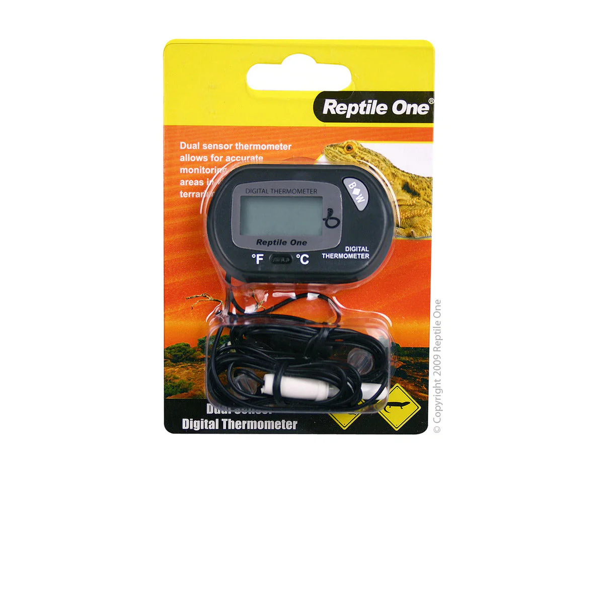 Reptile One Thermometer LCD Dual Zone Sensor - Image 2