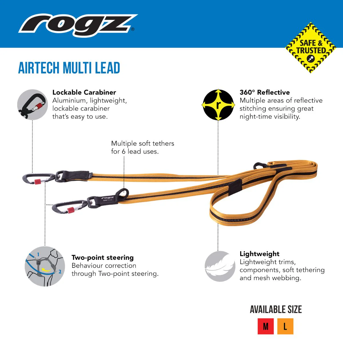 Rogz AirTech Multi Lead - Image 4