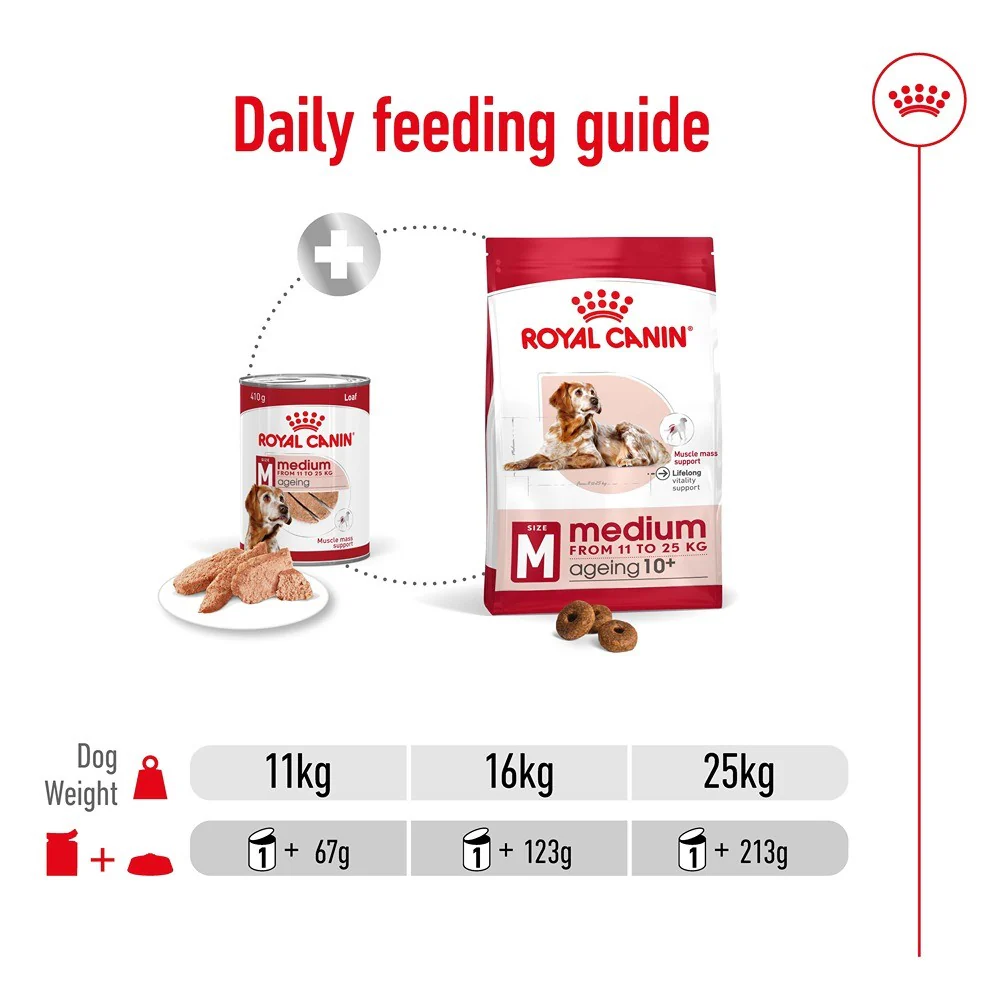 Royal Canin Ageing Medium Loaf Wet Dog Food - Image 9