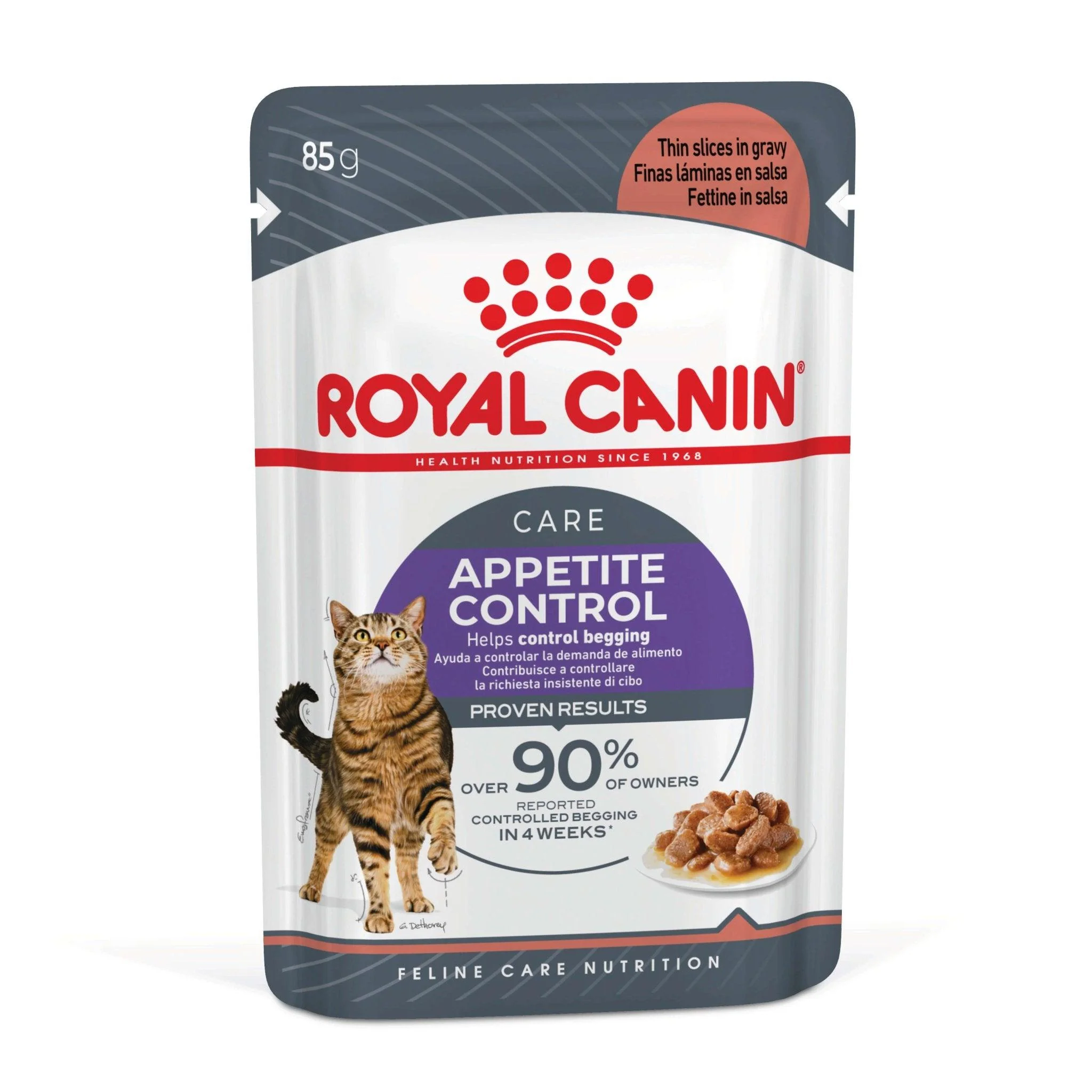 Royal Canin Appetite Control Gravy Adult Wet Cat Food Pouches - Image 11
