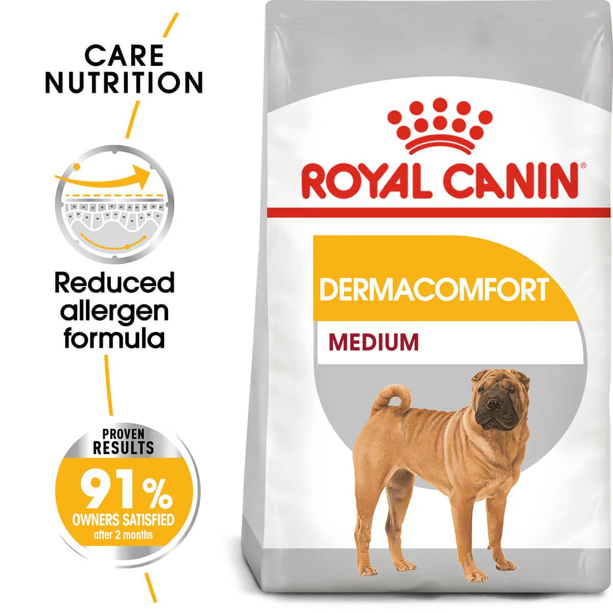 Royal Canin Dermacomfort Medium Adult Dry Dog Food - Image 9
