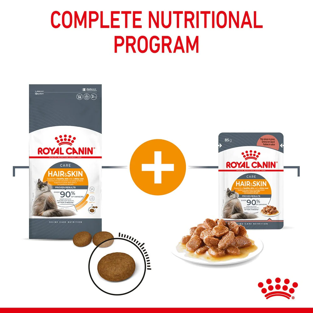 Royal Canin Hair & Skin Care Adult Dry Cat Food 2kg - Image 7