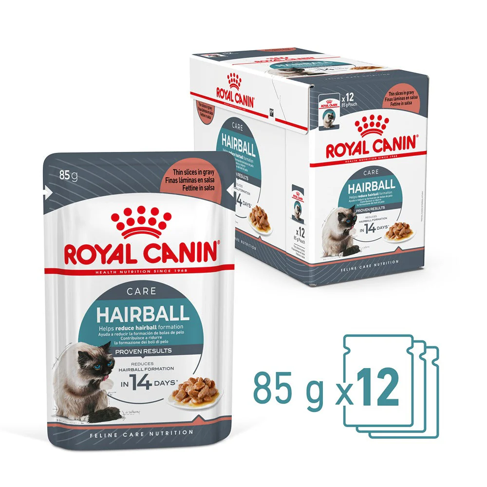 Royal Canin Hairball Care Gravy Adult Wet Cat Food - Image 14