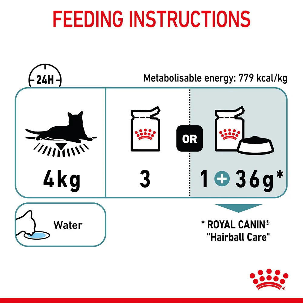 Royal Canin Hairball Care Gravy Adult Wet Cat Food - Image 20
