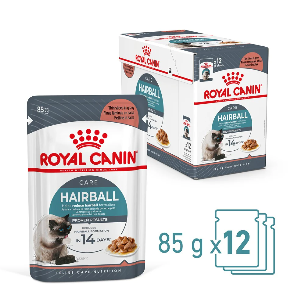 Royal Canin Hairball Care Gravy Adult Wet Cat Food - Image 3