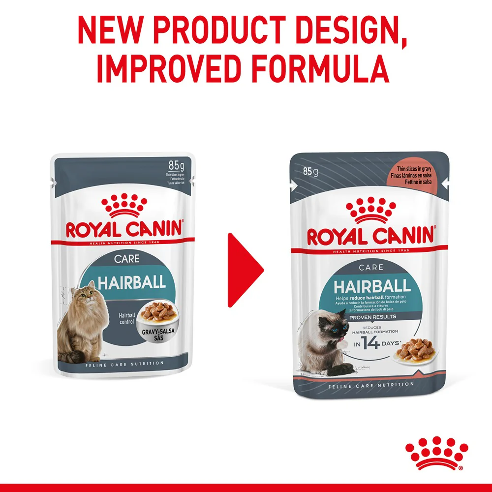 Royal Canin Hairball Care Gravy Adult Wet Cat Food - Image 4