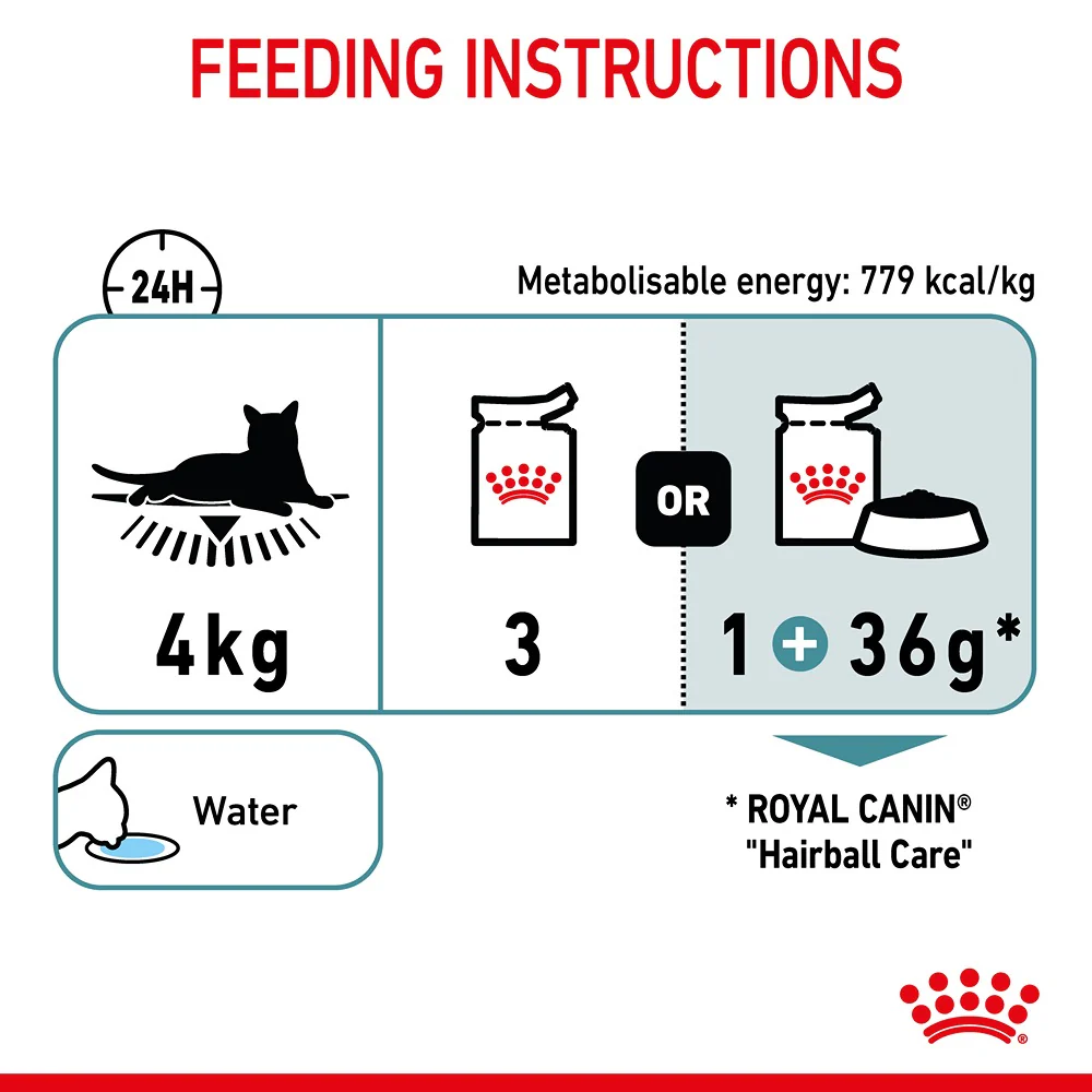 Royal Canin Hairball Care Gravy Adult Wet Cat Food - Image 9