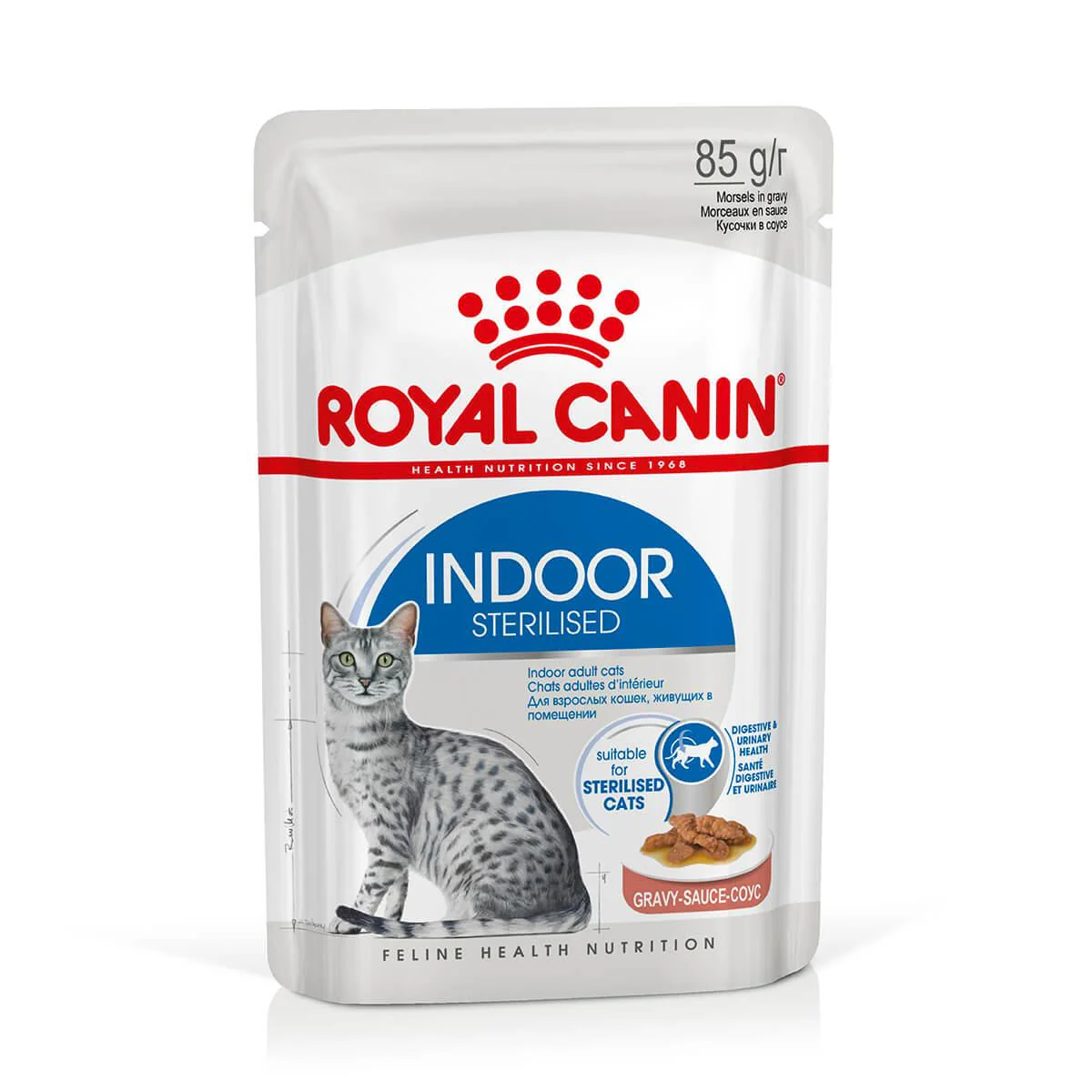 Royal Canin Indoor Sterilised Gravy Wet Cat Food - Image 2