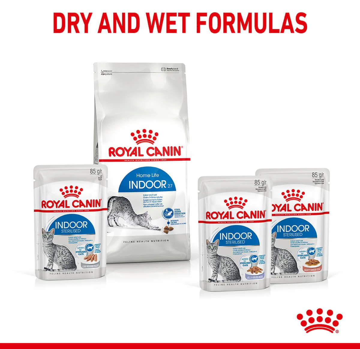 Royal Canin Indoor Sterilised Gravy Wet Cat Food - Image 8