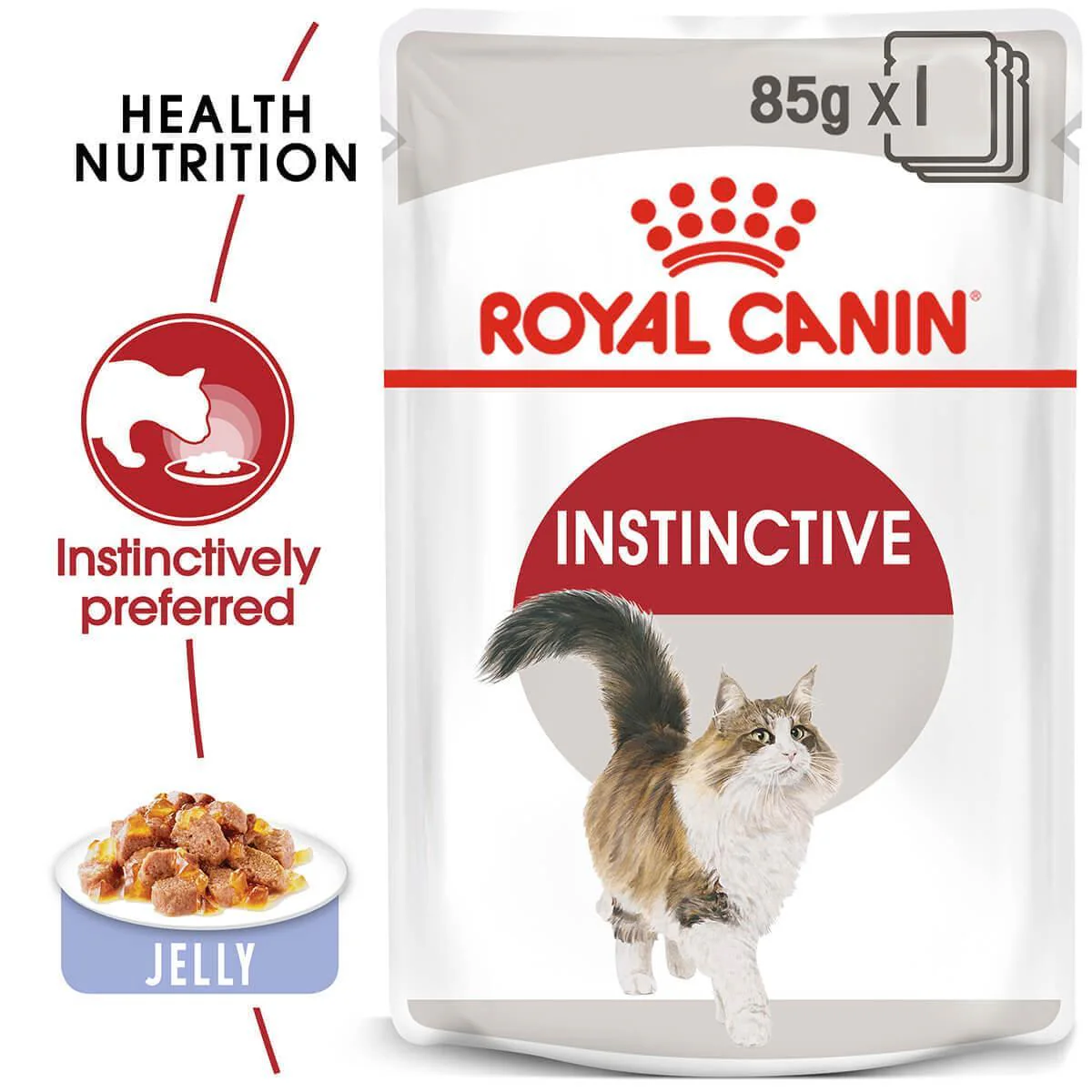 Royal Canin Instinctive Adult In Jelly Wet Cat Food - Image 3