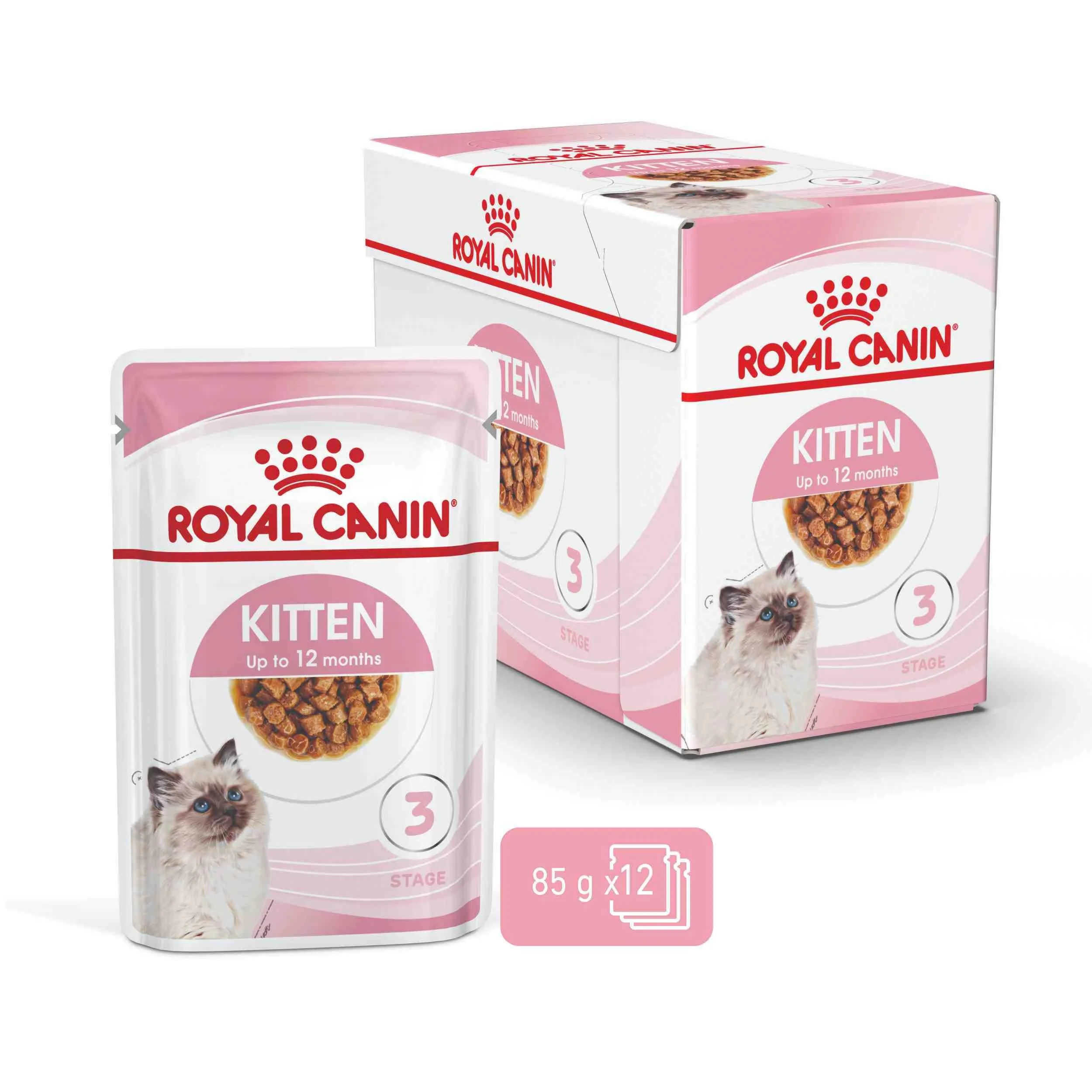 Royal Canin Instinctive Kitten In Gravy Wet Cat Food - Image 11