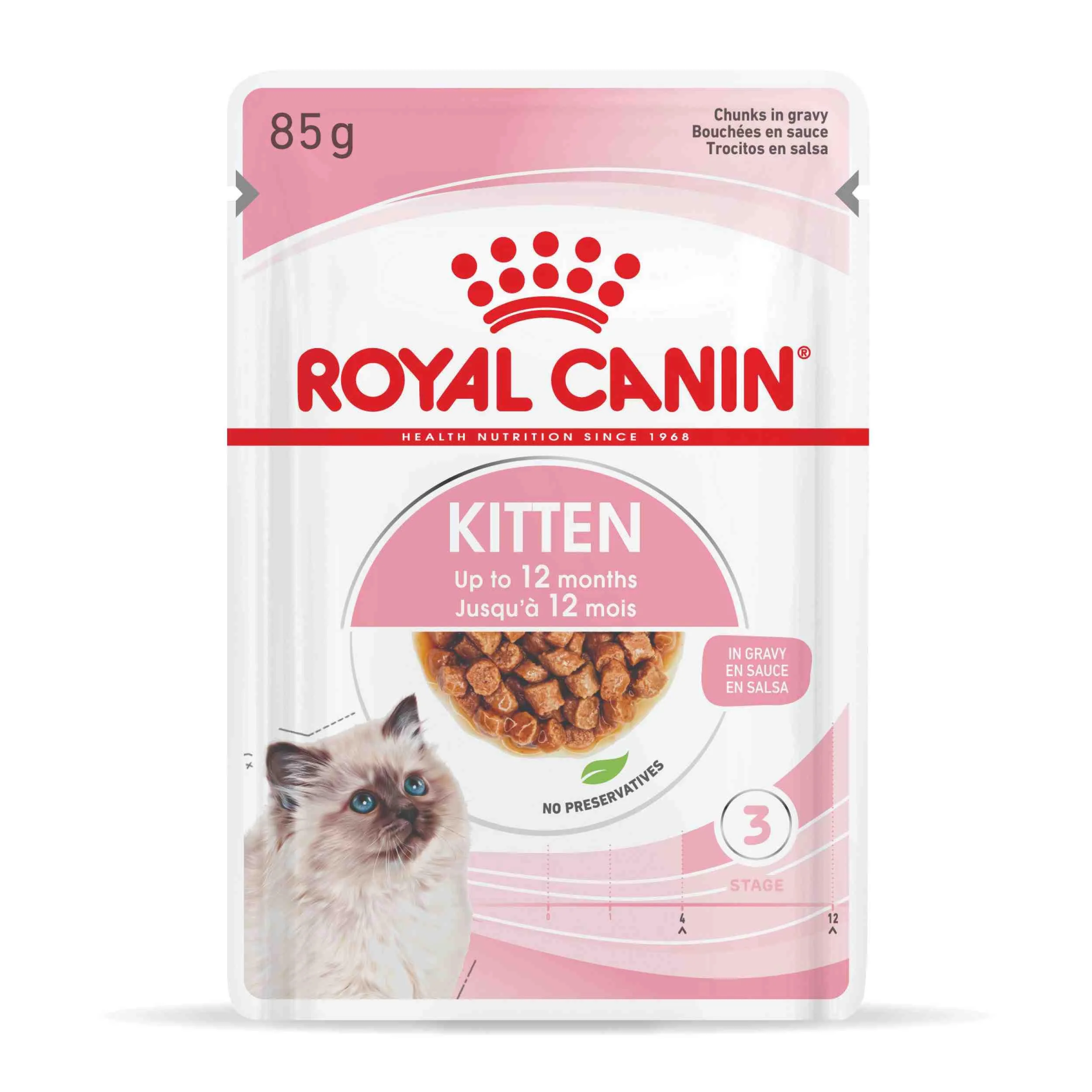 Royal Canin Instinctive Kitten In Gravy Wet Cat Food - Image 9