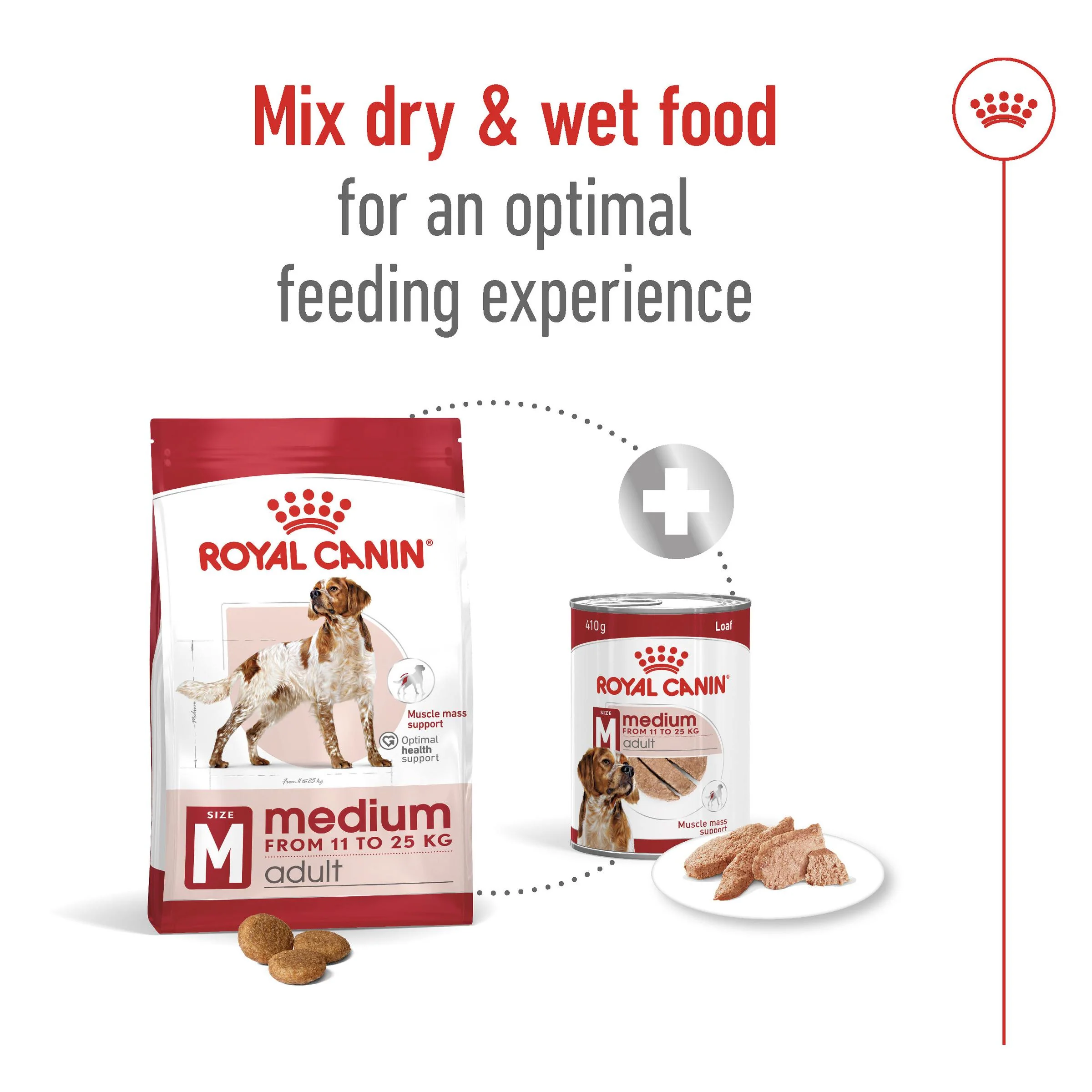 Royal Canin Medium Breed Chicken Adult Dry Dog Food - Image 16