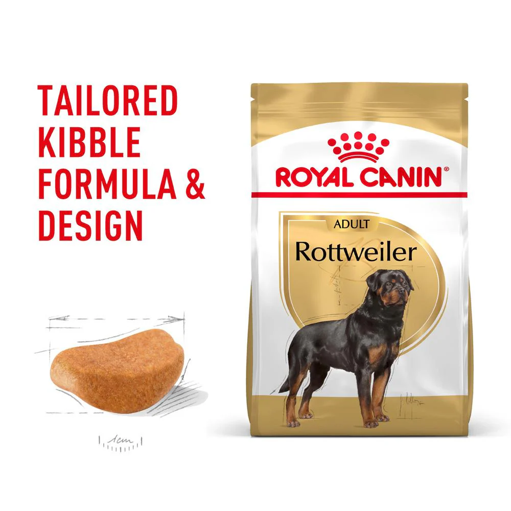 Royal Canin Rottweiler Adult Dry Dog Food 12kg - Image 2